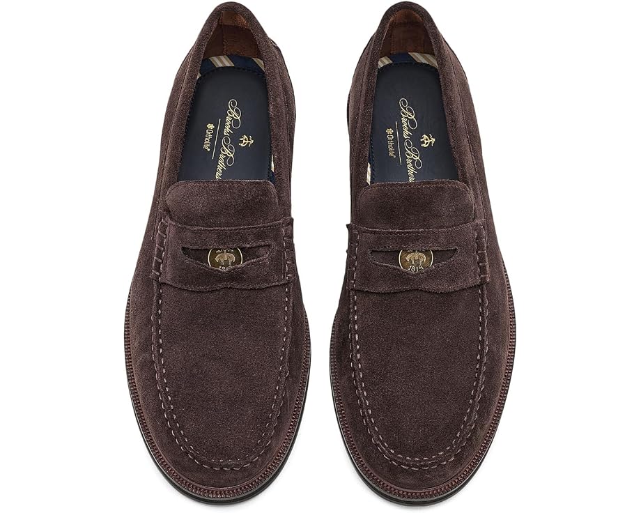Лоферы Brooks Brothers Astor из кожи