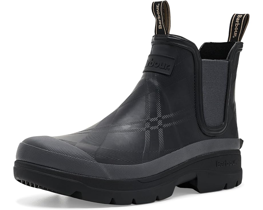 Barbour Breacon Chelsea Welly резиновые сапоги с тартаном