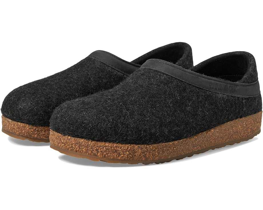 Тапочки Haflinger GZH из шерстяного войлока с пробковой стелькой