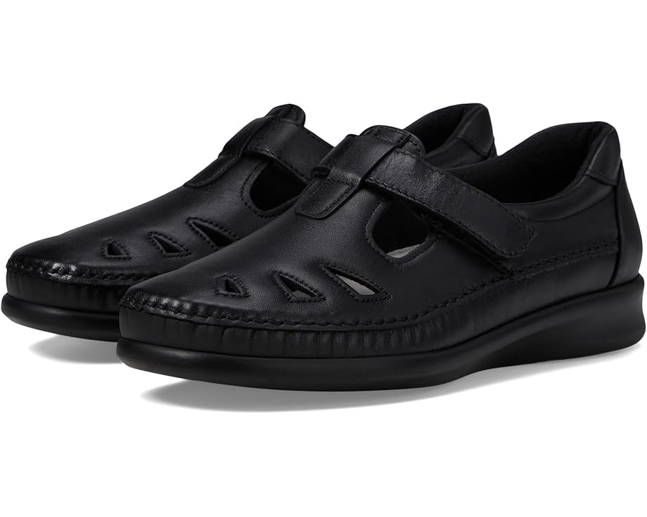 Лоферы SAS Roamer T-Strap Comfort с широкой колодкой и стелькой CoolStep