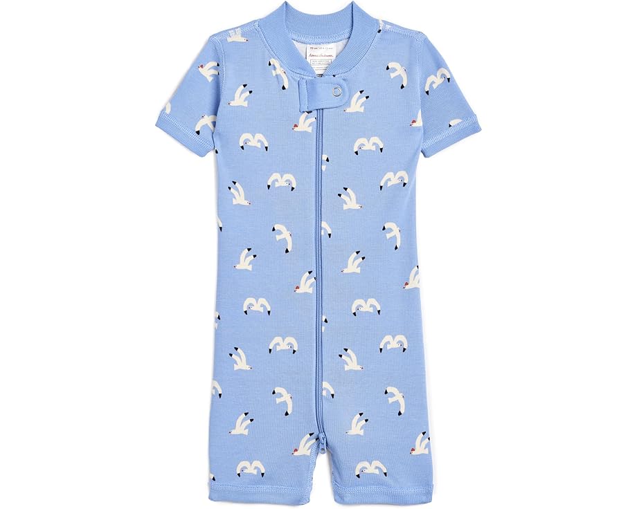 Детский слип HannaJams Print Shortie Sleeper на молнии из органического хлопка