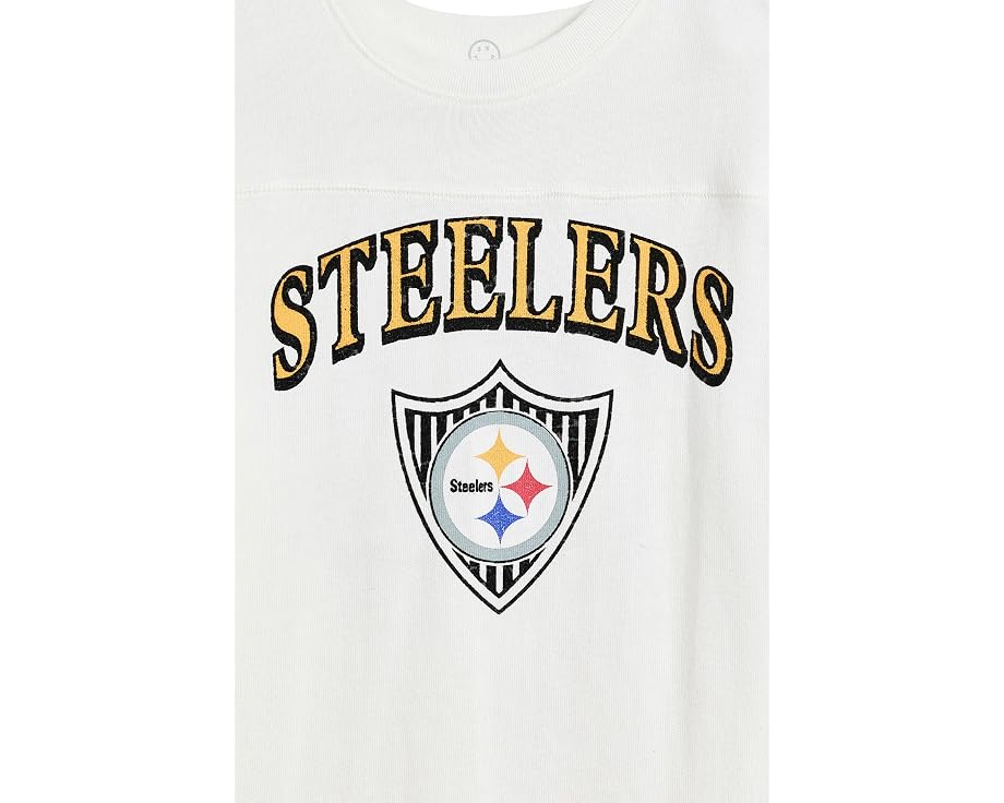 Футболка Pittsburgh Steelers с полосатым кокеткой от Junk Food Clothing Kids