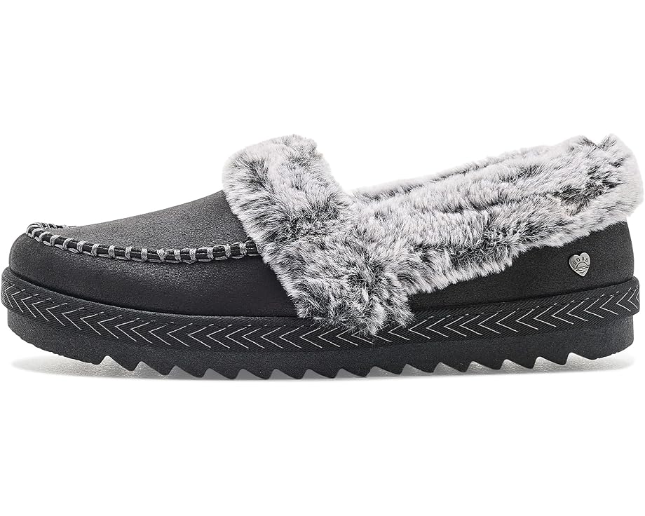 BOBS Cozy Kiss Scuff с меховым воротником и стелькой Memory Foam