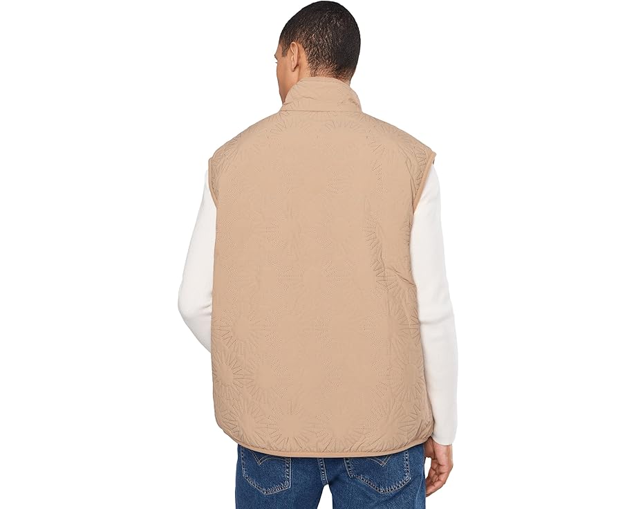 UGG Sun Splatter Reversible Vest двусторонний жилет с абстрактным принтом и стеганой вышивкой