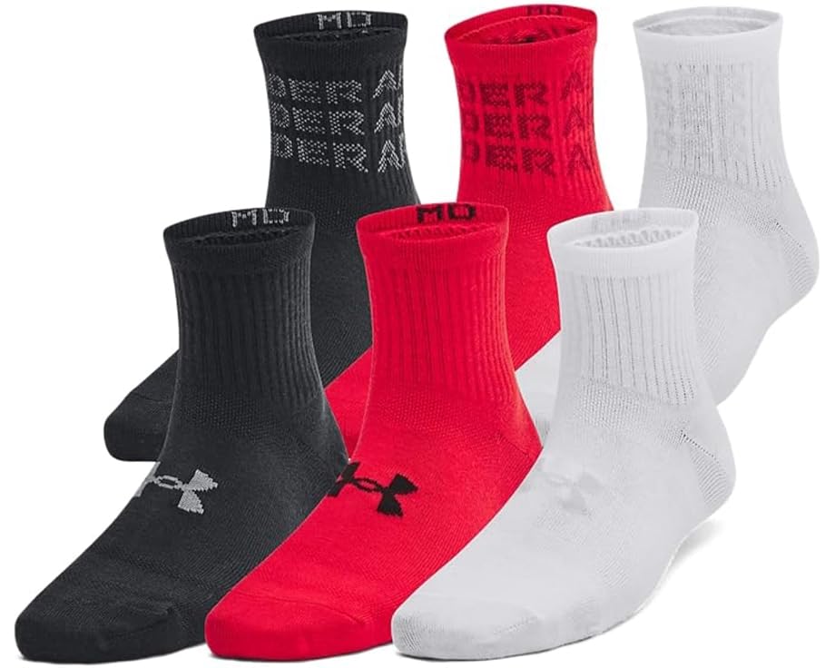 Детские носки Under Armour Essential Quarter 6 пар