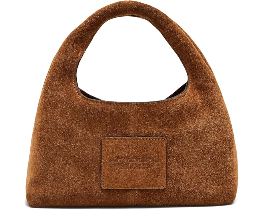 Мини-сумка Marc Jacobs из замши с магнитной застежкой
