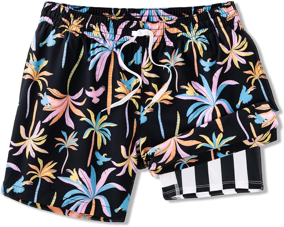 Плавательные шорты Black Light Nights 14 см от Chubbies с подкладкой