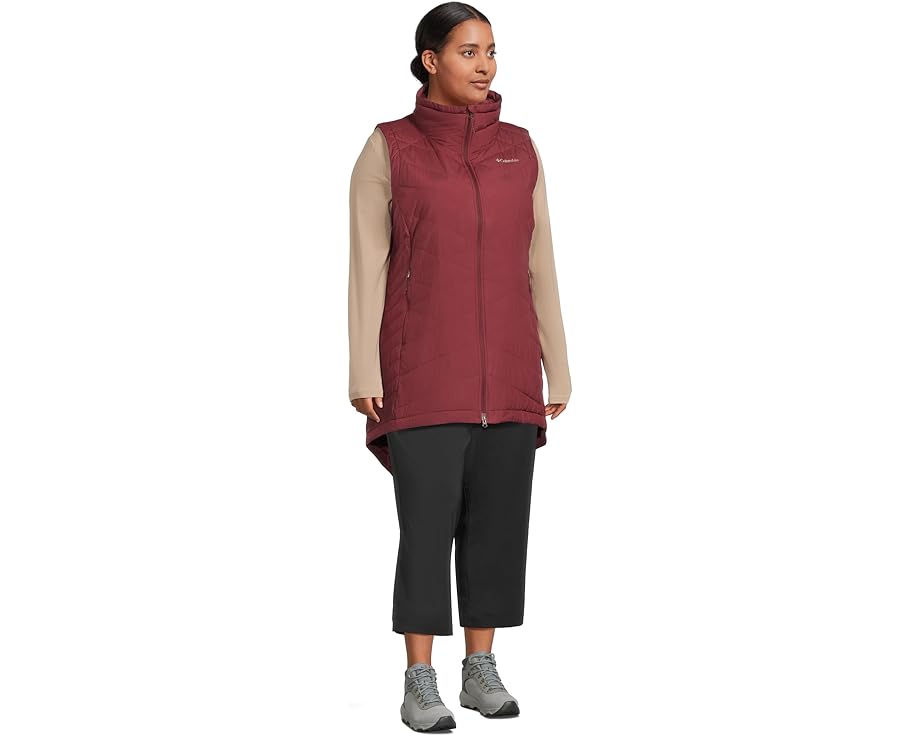Columbia Plus Size удлиненный жилет Heavenly II с технологией Omni-Heat