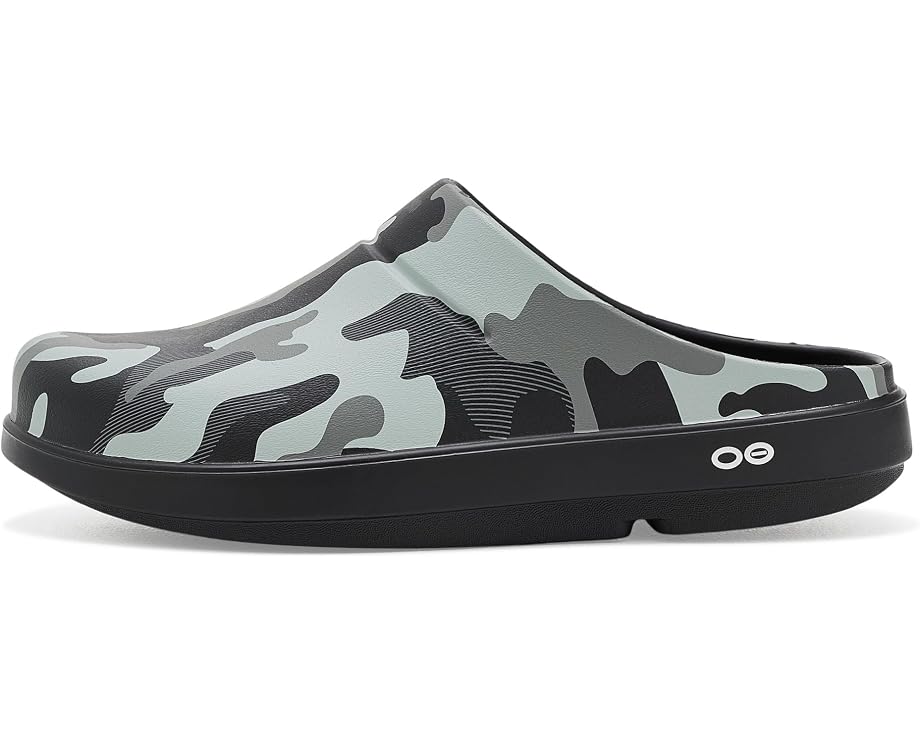 OOFOS Oocloog Luxe Clogs Ночной камуфляж