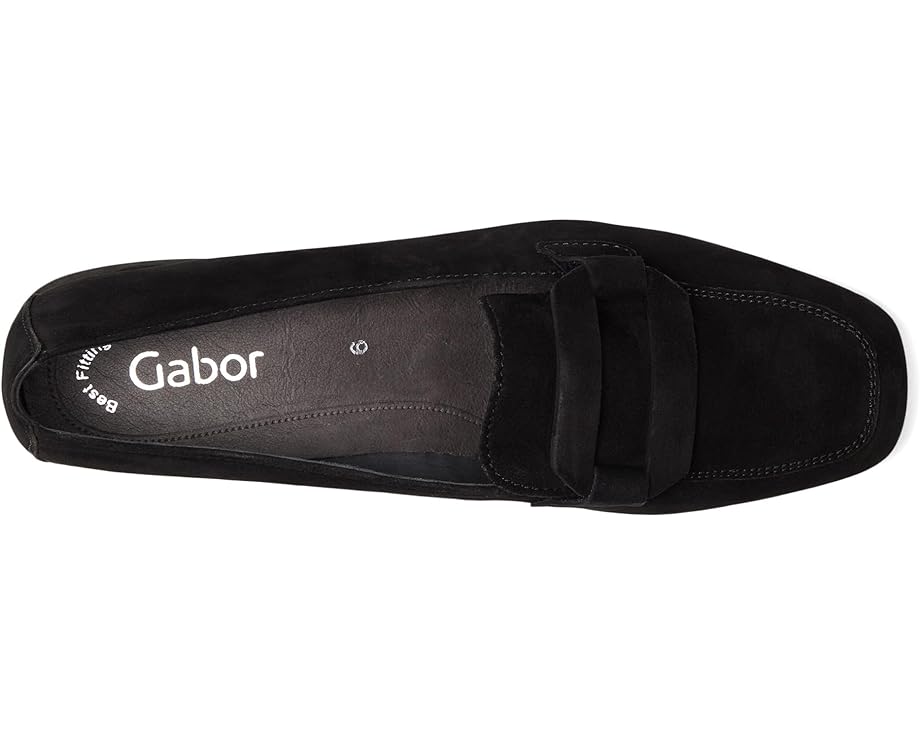 Туфли Gabor 75.261.17 на низком каблуке с квадратным носком