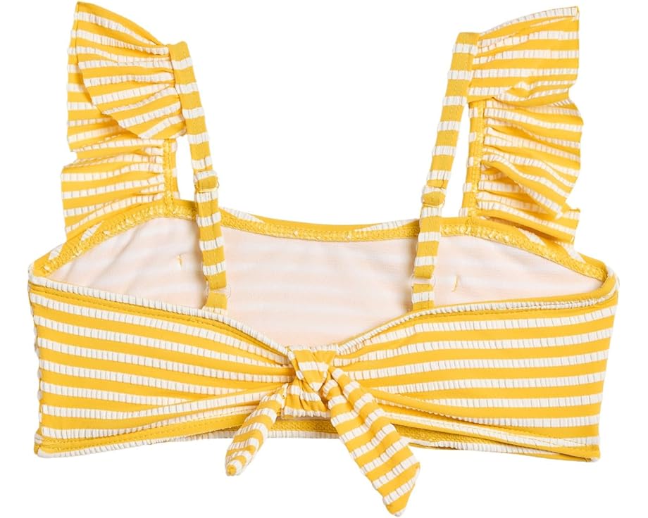 Бикини Sunshine Stripe с оборками из переработанного материала