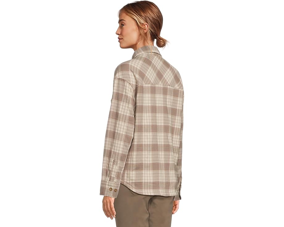 Royal Robbins куртка-рубашка Vista Flannel с утеплителем и карманами для рук