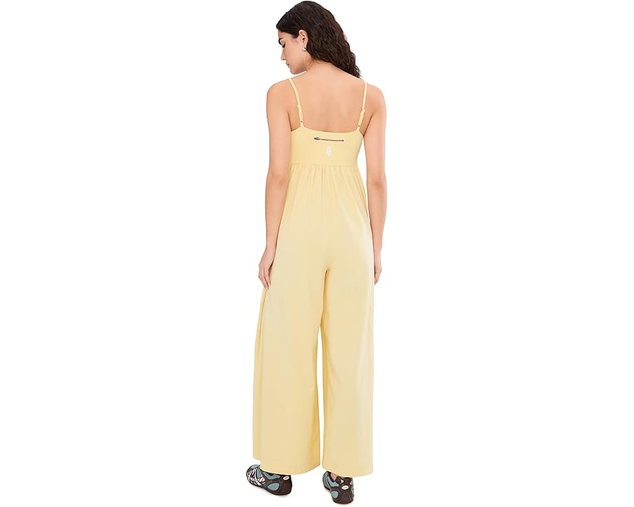 Комбинезон FP Movement Hot Shot Strappy One Piece 2 с квадратным вырезом и широкими брюками