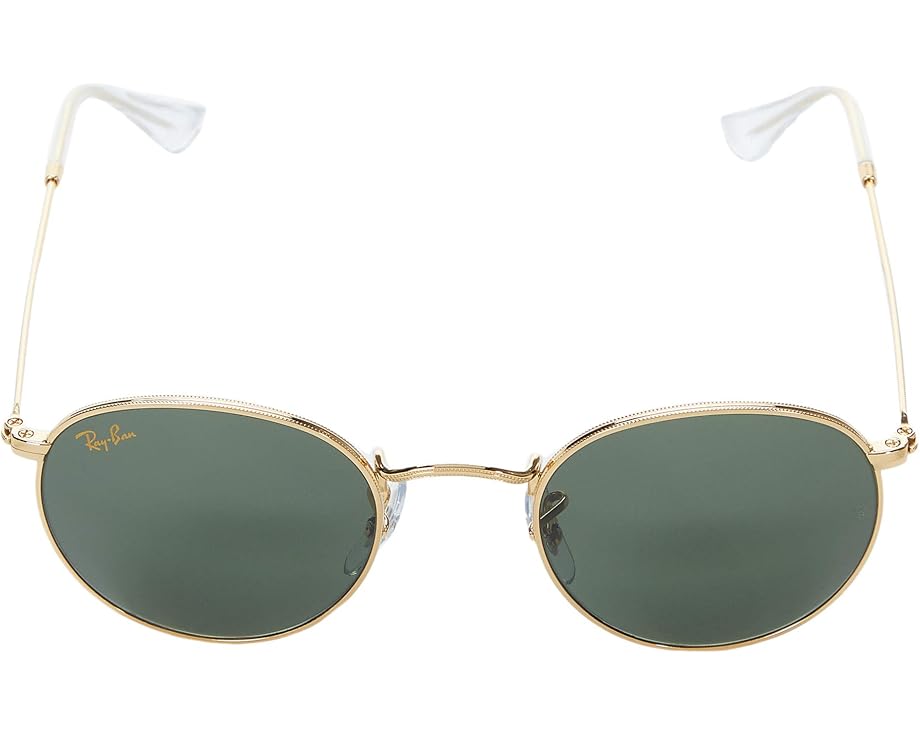Ray-Ban RB3447 круглые металлические солнцезащитные очки