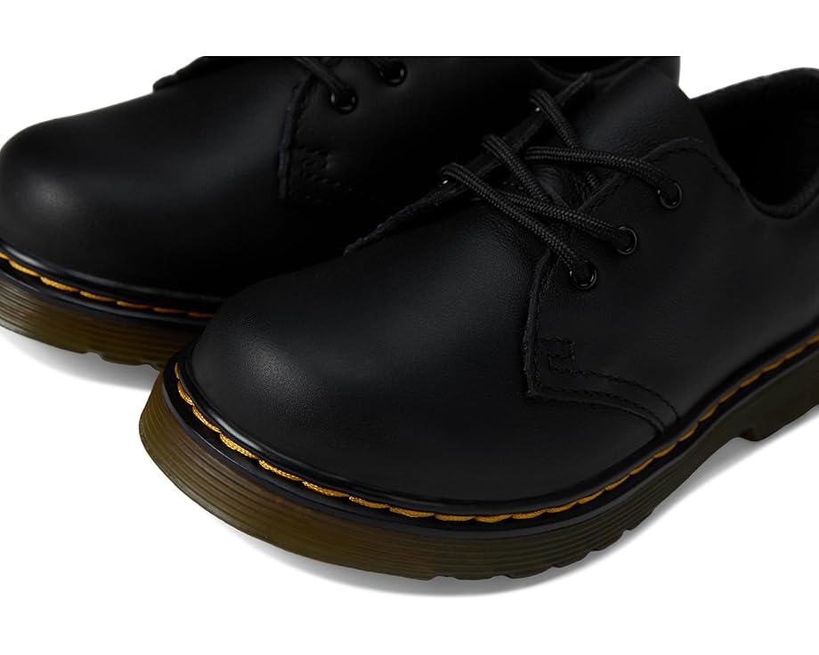 Классические туфли Dr. Martens 1461 T с гибкой подошвой и контрастной строчкой