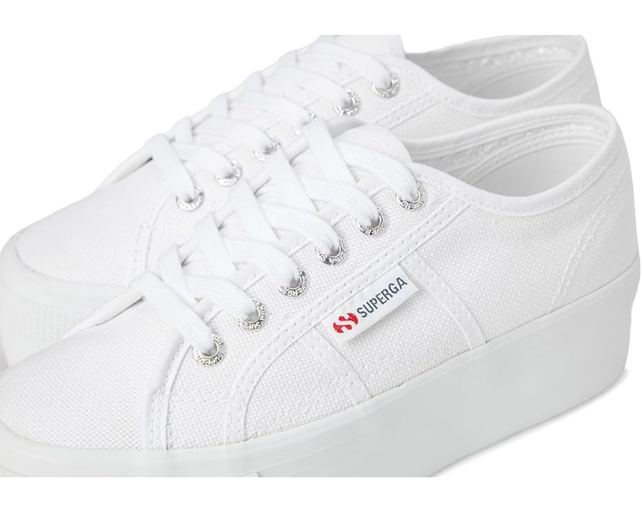 Кроссовки Superga 2790 Cotw на платформе из хлопкового холста