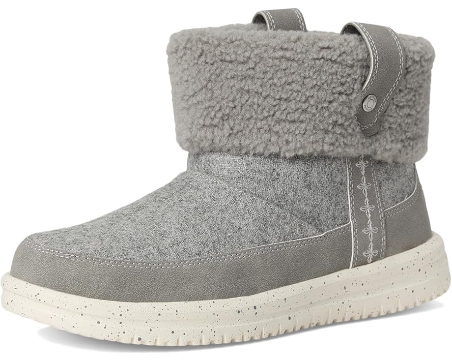 Ботинки Hey Dude Camden Cuff Wool Cozy с хлопковым верхом и водоотталкивающей кожей
