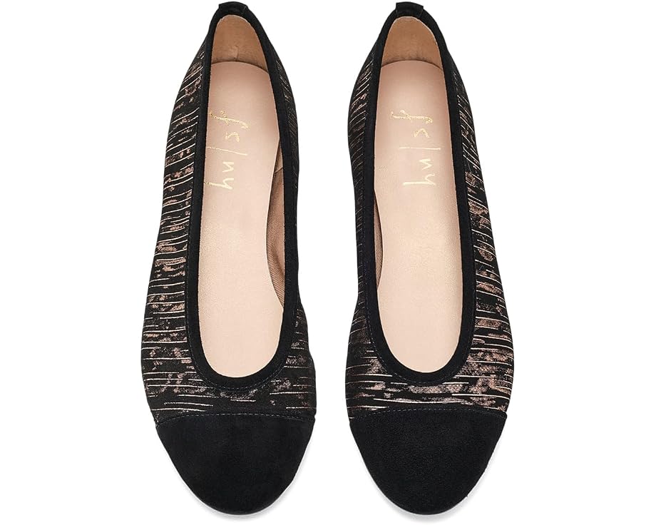 Балетки French Sole Kendall с блеском