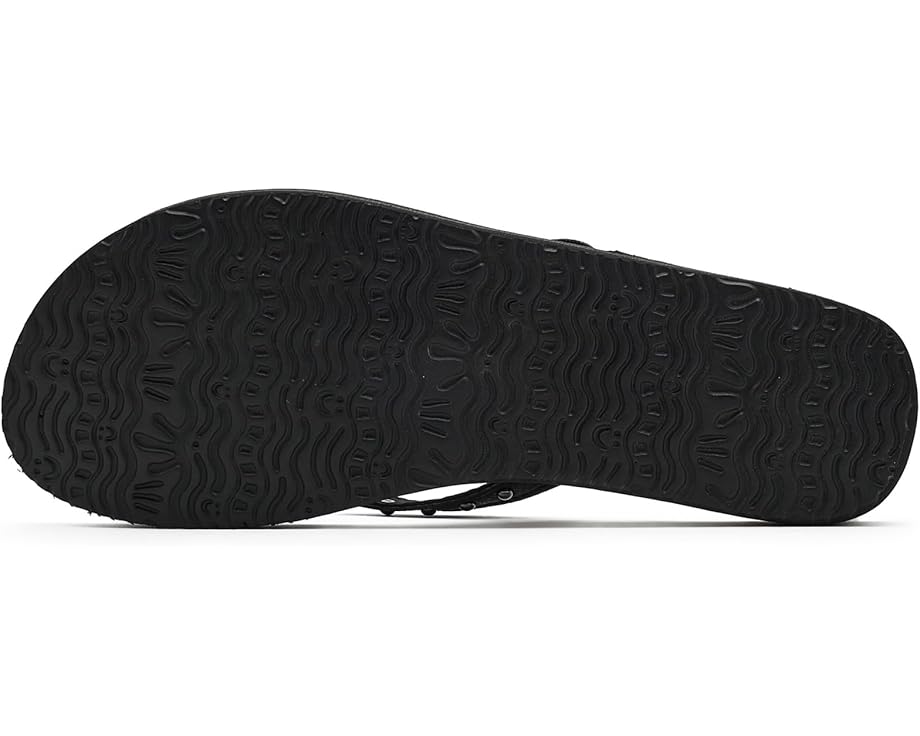 Sanuk Сандалии Yoga Joy II Stud с ремешком на заклепках и стелькой из коврика для йоги