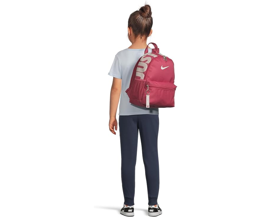 Мини-рюкзак Nike Kids Brasilia Just Do It объемом 11 литров с прозрачными элементами