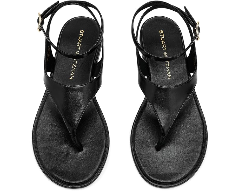 Сандалии Stuart Weitzman Marley с Т-образным ремнем и каблуком