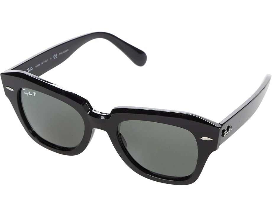 Солнцезащитные очки Ray-Ban 0RB2186 State Street с квадратной оправой из ацетата