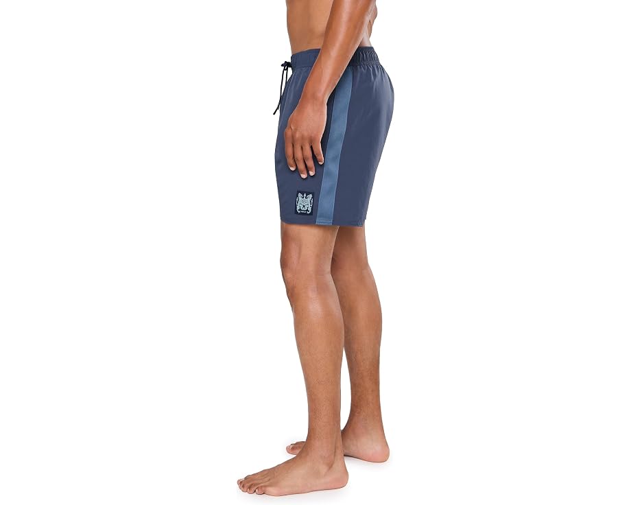 Пластиковые шорты RVCA Crest Elastic 43 см синие