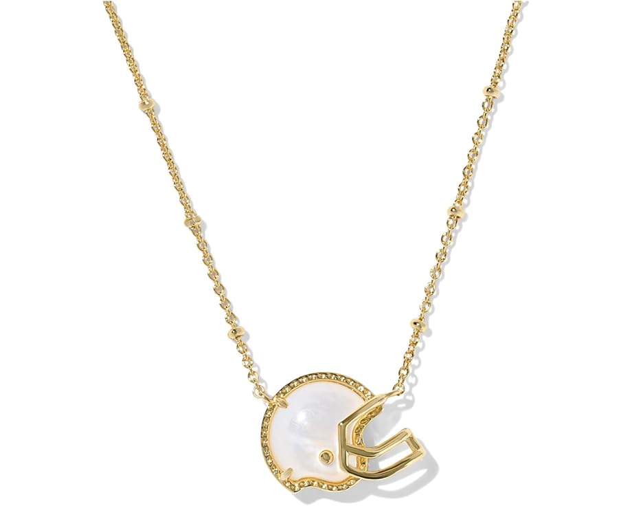 Короткое колье Football Helmet Pendant с подвеской в виде шлема от Kendra Scott