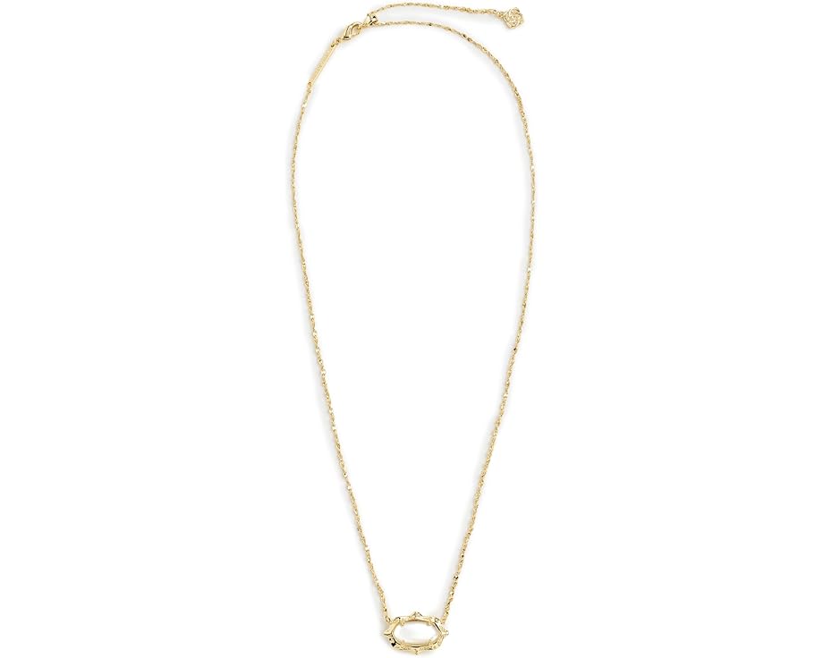 Короткое колье Kendra Scott Elisa с кулоном в фигурной оправе