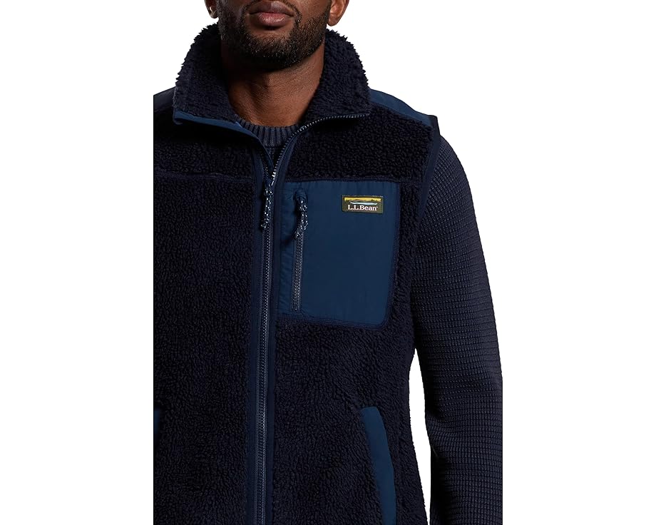 Жилет Bean's Sherpa с капюшоном и карманами на молнии L.L.Bean