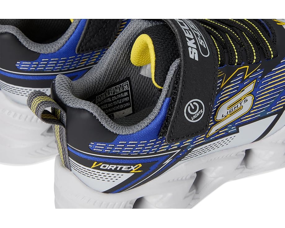 Детские кроссовки SKECHERS KIDS Vortex 2.0 Veltrox со светящейся подошвой