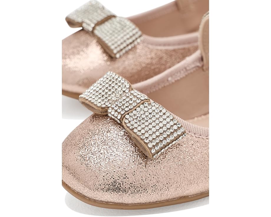 Сандалии Nina Kids Nami с блестящим верхом и бантом