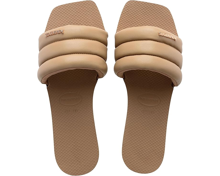 Havaianas Шлепанцы You Milan Flip Flop с квадратным носком и стелькой с рисовым узором