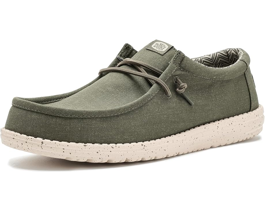 Кеды Hey Dude Wally Stretch Canvas из стрейч-холста