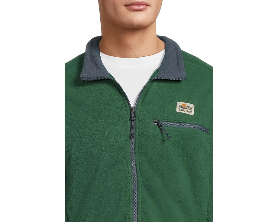 Флисовая куртка Marmot Upward с высоким воротником и эластичными манжетами