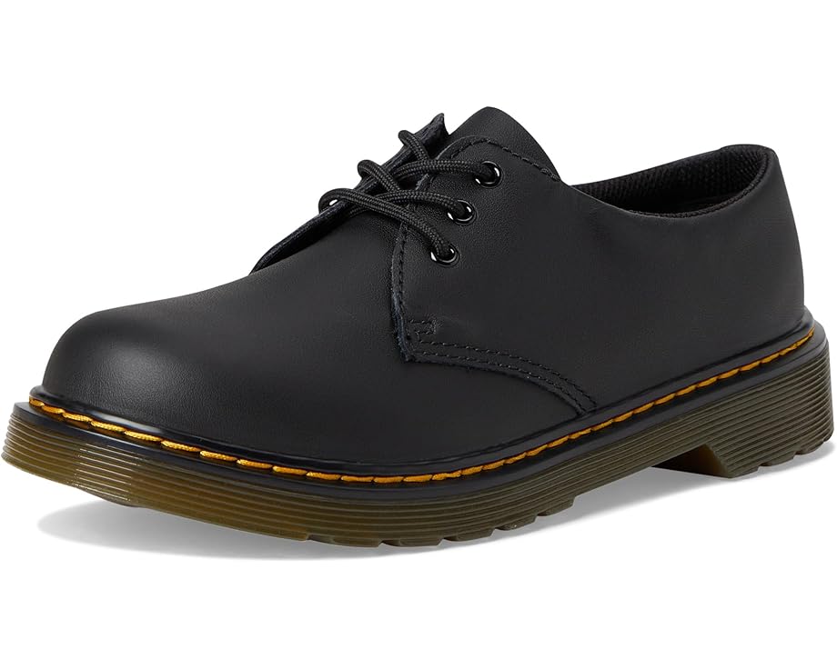 Оксфорды Dr. Martens 1461 для детей из цельнозерновой кожи