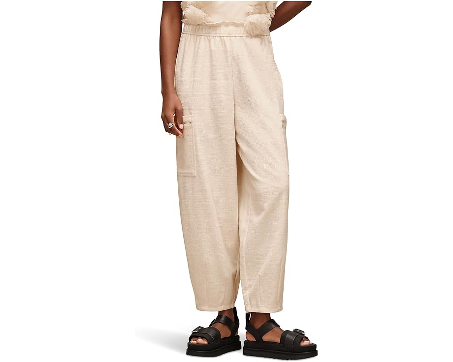 Брюки Arisbeth Barrel Pant свободного кроя с накладными карманами и текстурированной вязкой