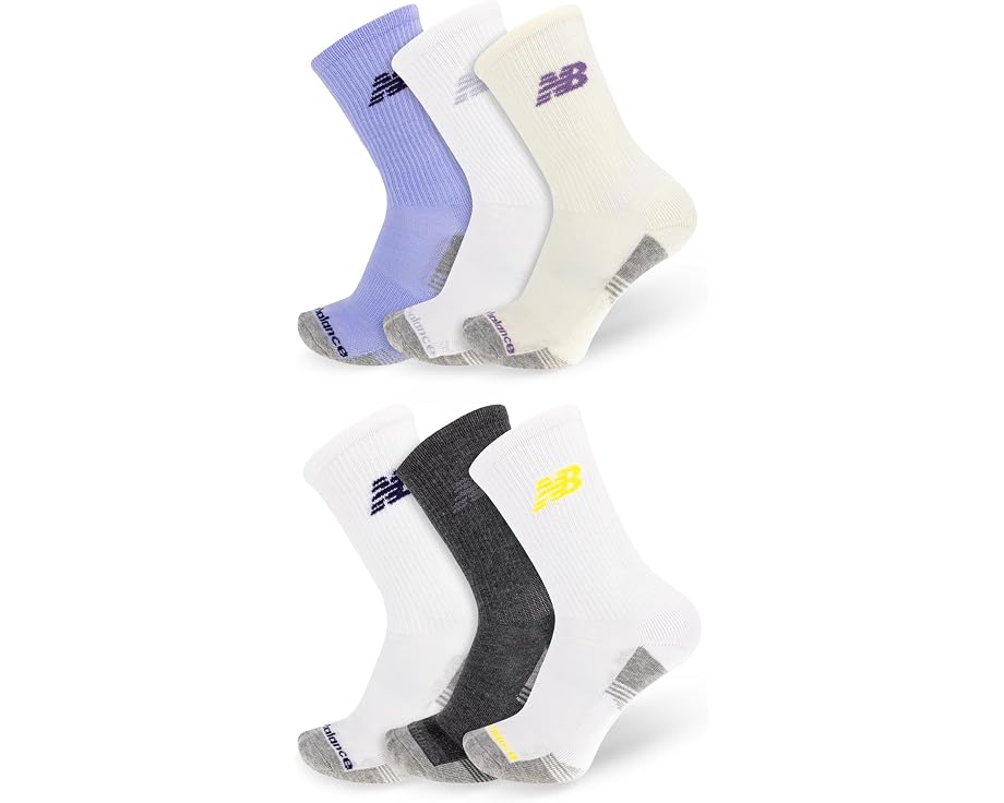 Носочки гольфы спортивные New Balance 6 пар с амортизацией