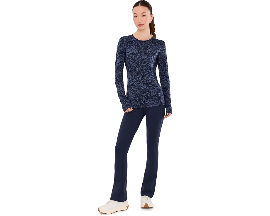 Icebreaker Merino 200 Oasis термолонгслив с узором Moss Bloom