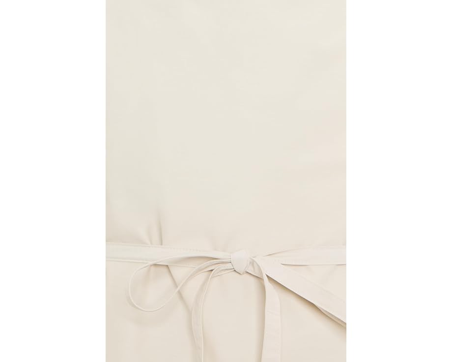 Eileen Fisher Пальто Petite из легкого хлопка с нейлоном и высоким драпированным воротником