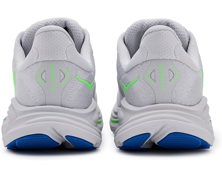 Детские кроссовки Hoka Kids Clifton 10 с амортизирующей подошвой и сетчатым верхом
