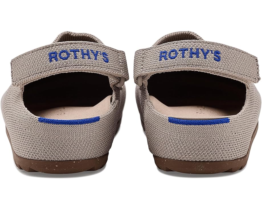 Детские сабо Rothy's Kids Clogs с рисунком ромашки на регулируемом ремешке