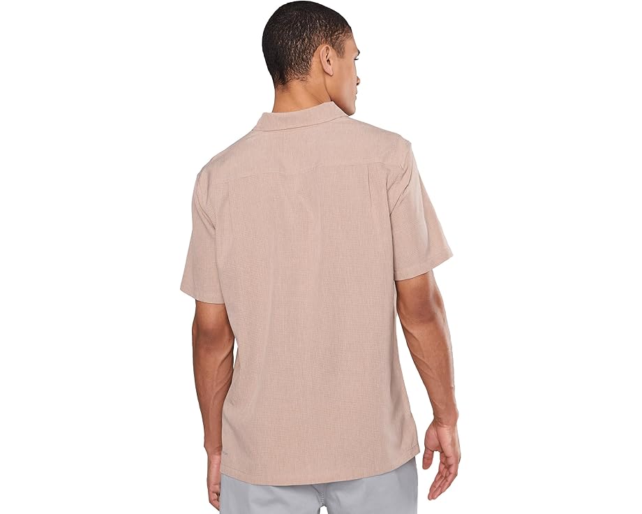 Hurley Phantom Flow Рубашка с коротким рукавом на пуговицах из эластичной ткани