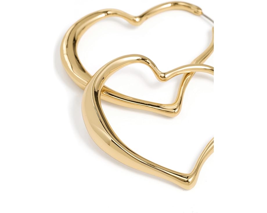 Серьги-кольца Kate Spade New York Amour с сердечком