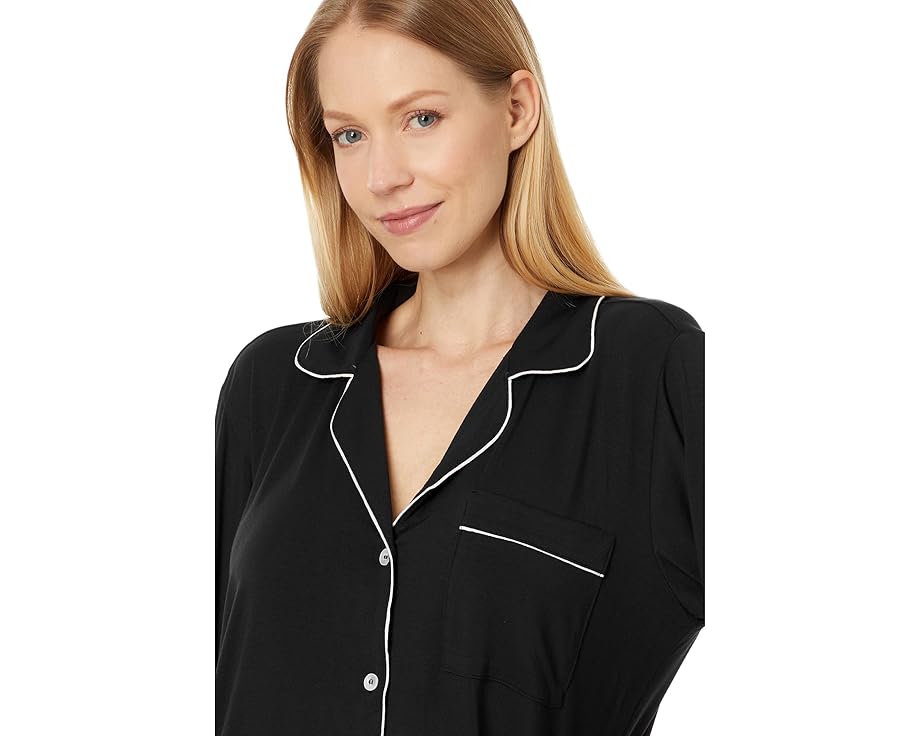 Ночная сорочка Eberjey Gisele из ткани TENCEL Modal с карманом и контрастной окантовкой