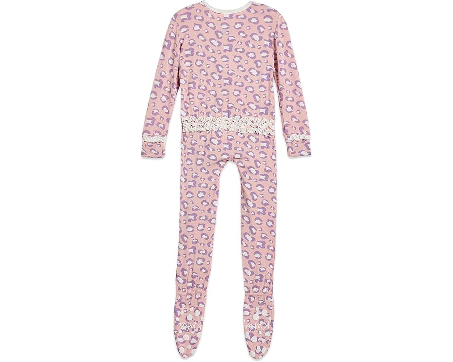 Комбинезон Kickee Pants Print Footie с двухсторонней молнией для младенцев