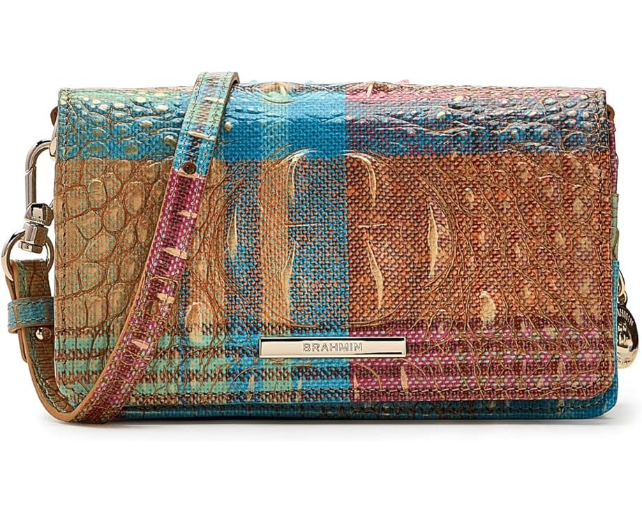 Кроссбоди Minuette в винтажном стиле с карманом для телефона сзади Brahmin