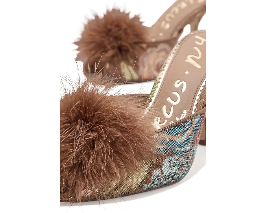 Босоножки Circus NY by Sam Edelman Glenda Fluff с перьями