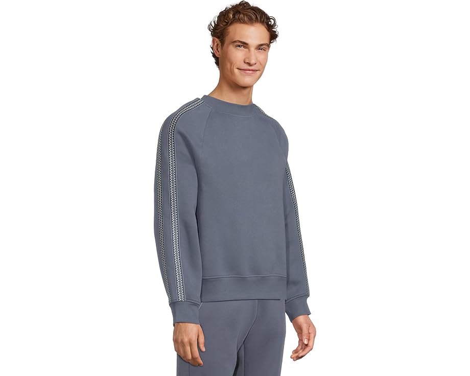 Свитшот UGG Tasman Crew Neck с тесьмой на рукавах из переработанного полиэстера