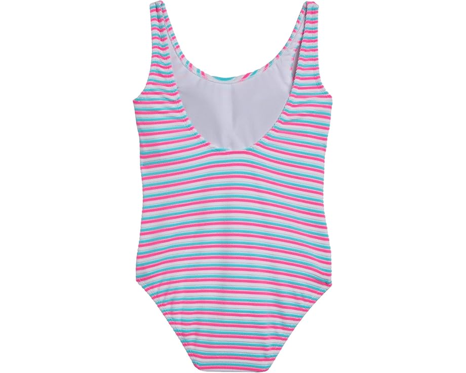 Купальник Snapper Rock Kids Sorbet Stripe Scoop с яркими полосками и съемными чашечками